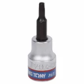 Насадка (бита) торцевая 1/2", TORX, T20, L = 60 мм KING TONY 402320