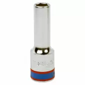 Головка торцевая глубокая шестигранная 1/2", 11 мм KING TONY 423511M