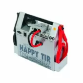 HAPPY TIR NEW - портативный бустер, пусковой ток 4000 А, 12-24 B, 2х22 А*ч., с заряд. ус-вом