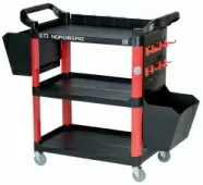Тележка для инструмента с пластиковыми полками NORDBERG T3